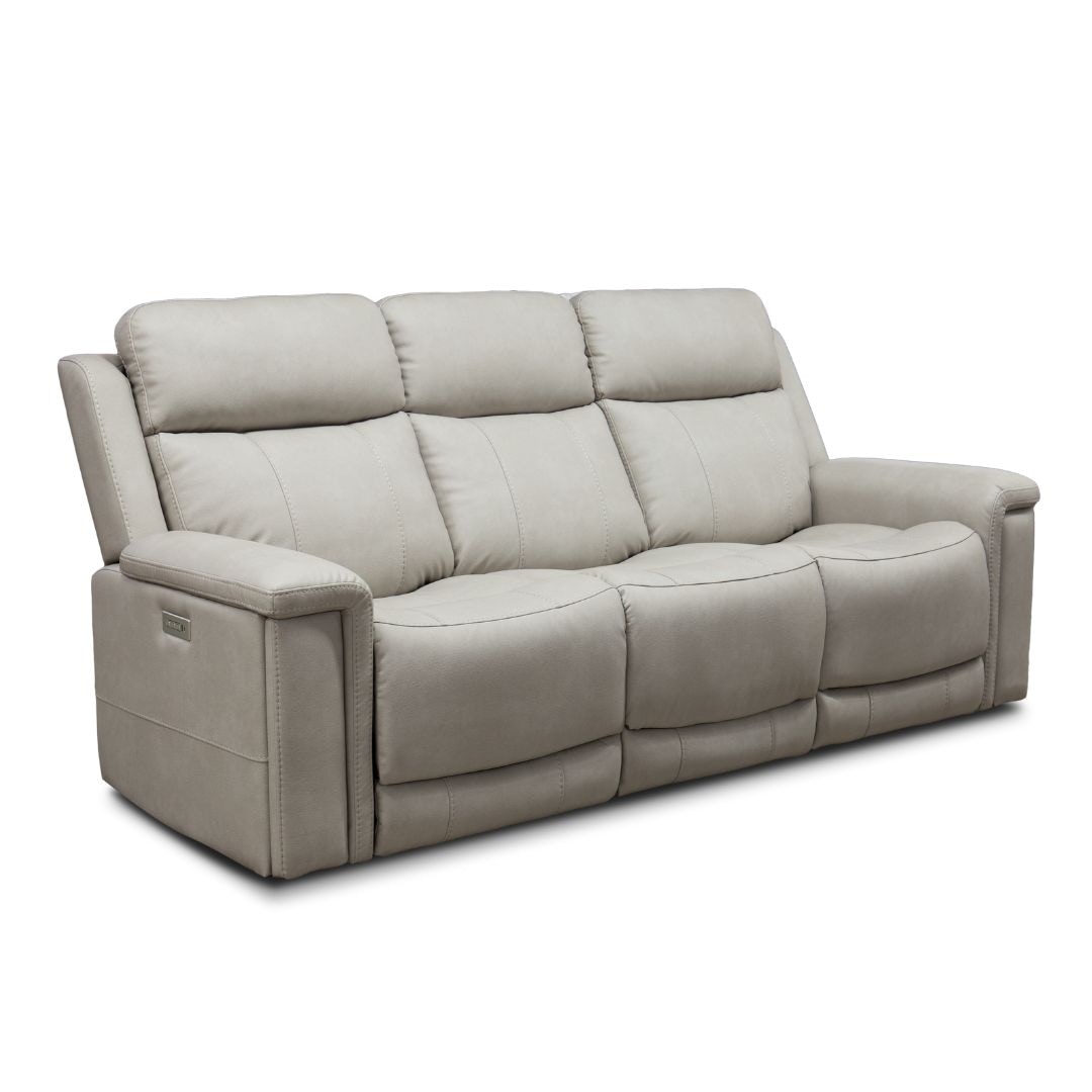 Moto Motion Reclining Sofa Capriccio Dove H831-1-3P-F387 - B.F.